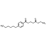 CAS#: 138247-14-0, Ethyl 5-(4-Hexylphenyl)-5-Oxopentanoate