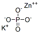 CAS 登录号：13826-55-6， 磷酸锌钾