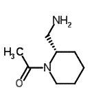CAS 登录号：138344-69-1， 1-[(2S)-2-(氨基甲基)-1-哌啶基]乙酮