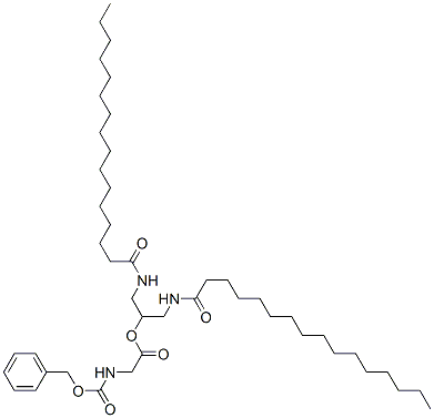 CAS#: 138404-99-6, 1,3-Bis(Hexadecanoylamino)Propan-2-Yl 2-(Phenylmethoxycarbonylamino)Acetate