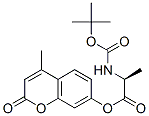 CAS#: 138474-38-1, (4-Methyl-2-Oxochromen-7-Yl) (2S)-2-[(2-Methylpropan-2-Yl)Oxycarbonylamino]Propanoate