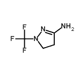 CAS#: 138509-60-1, 1-(Trifluoromethyl)-4,5-Dihydro-1H-Pyrazol-3-Amine