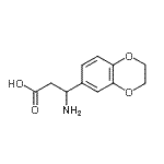CAS#: 138621-63-3, 3-Amino-3-(2,3-Dihydro-1,4-Benzodioxin-6-Yl)Propanoic Acid