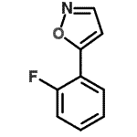 CAS#: 138716-36-6, 5-(2-Fluorophenyl)-1,2-Oxazole