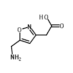 CAS 登录号：138741-54-5， [5-(氨基甲基)-1,2-恶唑-3-基]乙酸