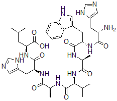 CAS 登录号：138749-62-9， 丙氨酰(24)-促胃泌素释放肽(20-26)