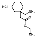 CAS#: 138799-97-0, Ethyl [1-(Aminomethyl)Cyclohexyl]Acetate Hydrochloride (1:1)