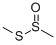 CAS 登录号：13882-12-7， 甲基甲烷硫代亚磺酸酯