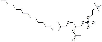 CAS#: 138852-22-9, [2-Acetyloxy-3-(2-Methyloctadecoxy)Propyl] 2-Trimethylazaniumylethyl Phosphate