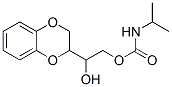 CAS 登录号:13887-59-7, 1-(1,4-苯并二恶烷-2-基)-1,2-乙二醇 2-异丙基氨基甲酸酯