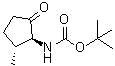 CAS 登录号：138871-73-5， [(1S,2R)-2-甲基-5-氧代环戊基]氨基甲酸叔丁酯