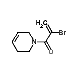 CAS#: 139021-47-9, 2-Bromo-1-(3,6-Dihydro-1(2H)-Pyridinyl)-2-Propen-1-One