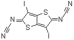 CAS#: 139041-04-6, (3,6-Diiodothieno[3,2-b]Thiene-2,5-Diylidene)Dicyanamide