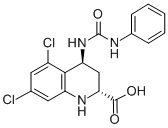 CAS 登录号:139051-78-8, (2S,4R)-5,7-二氯-4-(苯基氨基甲酰氨基)-1,2,3,4-四氢喹啉-2-羧酸