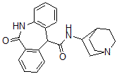 CAS#: 139051-89-1, N-(1-Azabicyclo[2.2.2]Octan-8-Yl)-6-Oxo-5,11-Dihydrobenzo[c][2]Benzazepine-11-Carboxamide
