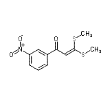 CAS#: 139057-17-3, 3,3-Bis(Methylsulfanyl)-1-(3-Nitrophenyl)-2-Propen-1-One
