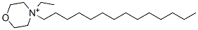 CAS 登录号：139072-42-7， 4-乙基-4-十四烷基吗啉-4-鎓