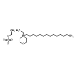 CAS#: 139072-43-8, 4-Ethyl-4-Tetradecylmorpholin-4-Ium Ethyl Sulfate