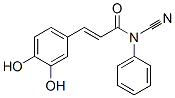 CAS 登录号:139087-53-9, (E)-2-氰基-3-(3,4-二羟基苯基)-N-苯基丙-2-烯酰胺