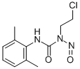 CAS 登录号：13909-20-1， 1-(2-氯乙基)-3-(2,6-二甲基苯基)-1-亚硝基脲