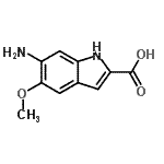 CAS#: 139121-47-4, 6-Amino-5-Methoxy-1H-Indole-2-Carboxylic Acid