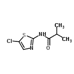 CAS#: 13915-78-1, N-(5-Chloro-1,3-Thiazol-2-Yl)-2-Methylpropanamide