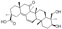 CAS#: 139163-14-7, (3beta,4beta,20beta)-3,23-Dihydroxy-15-oxo-Oleana-11,13(18)-dien-29-oic acid