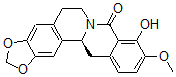 CAS#: 139220-06-7, (S)-5,6,13,13a-Tetrahydro-9-Hydroxy-10-Methoxy-8H-Benzo(g)-1,3-Benzodioxolo(5,6-a)Quinolizin-8-One