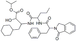 CAS 登录号：139238-61-2， 4-环己基-2-羟基-3-[2-[[2-(1-氧代异吲哚啉-2-基)-3-苯基-丙酰]氨基]戊酰氨基]丁酸异丙酯