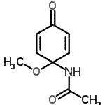 CAS 登录号：139356-93-7， N-(1-甲氧基-4-氧代-2,5-环己二烯-1-基)乙酰胺