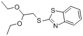 CAS 登录号：13944-94-0， 2-[(2,2-二乙氧基乙基)硫代]-苯并噻唑