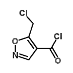 CAS 登录号：139442-86-7， 5-(氯甲基)异恶唑-4-甲酰氯