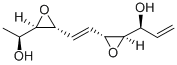 CAS 登录号：139508-73-9， (1R)-1-[(2S,3S)-3-[(E)-2-[(3S)-3-(1-羟基乙基)环氧乙烷-2-基]乙烯基]环氧乙烷-2-基]丙-2-烯-1-醇