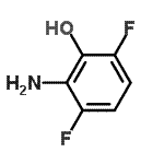 CAS#: 139548-98-4, 2-Amino-3,6-Difluorophenol