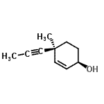 CAS#: 139599-54-5, (1R,4S)-4-Methyl-4-(1-Propyn-1-Yl)-2-Cyclohexen-1-Ol
