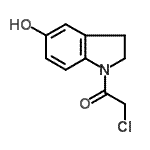 CAS#: 139607-68-4, 2-Chloro-1-(5-Hydroxy-2,3-Dihydro-1H-Indol-1-Yl)Ethanone