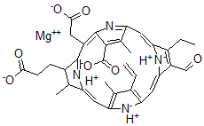CAS 登录号：13962-39-5， 叶绿酸b