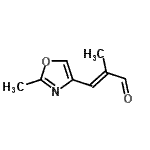 CAS#: 139630-91-4, (E)-2-Methyl-3-(2-Methyloxazol-4-Yl)Prop-2-Enal
