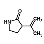 CAS 登录号：139669-81-1， 3-异丙烯基-2-吡咯烷酮