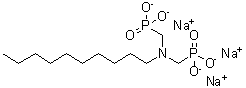CAS#: 13973-45-0, P,P'-[(Decylimino)Bis(Methylene)]Bis-Phosphonate Sodium Salt (1:3)