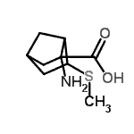 CAS 登录号：139757-83-8， 2-氨基-6-(甲硫基)双环[2.2.1]庚烷-2-羧酸