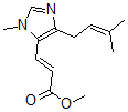 CAS 登录号：139874-44-5， (E)-3-[3-甲基-5-(3-甲基丁-2-烯基)咪唑-4-基]丙-2-烯酸甲酯