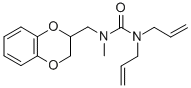 CAS#: 13988-24-4, 1,1-Diallyl-3-[(1,4-Benzodioxan-2-Yl)Methyl]-3-Methylurea