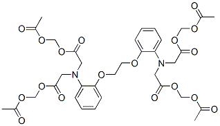 CAS 登录号：139890-68-9， 2-[[2-(乙酰氧基甲氧基)-2-氧代乙基]-[2-[2-[2-(二(羧甲基)氨基)苯氧基]乙氧基]苯基]氨基]乙酸