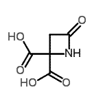 CAS#: 140165-44-2, 4-Oxo-2,2-Azetidinedicarboxylic Acid