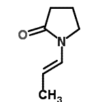 CAS#: 140165-83-9, 1-[(1E)-1-Propen-1-Yl]-2-Pyrrolidinone