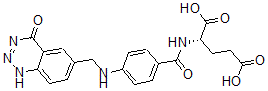 CAS 登录号：140410-01-1， (2S)-2-[[4-[(4-氧代-1H-1,2,3-苯并三嗪-6-基)甲基氨基]苯甲酰基]氨基]戊烷二酸