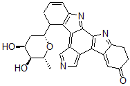 CAS#: 140429-37-4, 13-(2,6-Dideoxy-a-D-ribo-hexopyranosyl)-6,7,12,13-tetrahydro-5H-Indolo[2,3-a]pyrrolo[3,4-c]carbazol-5-one