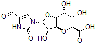 CAS#: 140447-98-9, (2R,3R,3aS,5S,6S,7R,7aR)-2-(4-Formyl-2-Oxo-3H-Imidazol-1-Yl)-3,6,7-Trihydroxy-3,3a,5,6,7,7a-Hexahydro-2H-Furo[5,4-e]Pyran-5-Carboxylic Acid