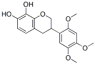 CAS 登录号:140455-97-6, (3S)-3-(2,4,5-三甲氧基苯基)色满-7,8-二醇